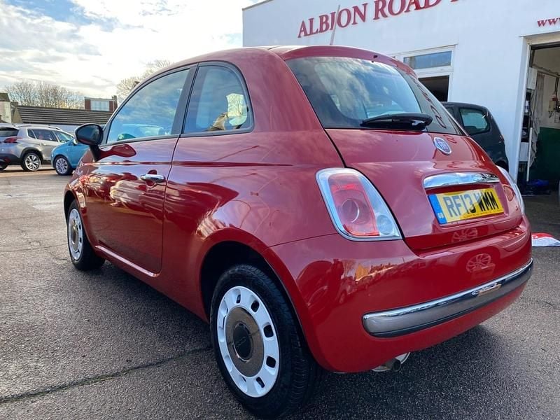 Used Fiat 500 69 HP (50 kW) 2013 Red Hatchback