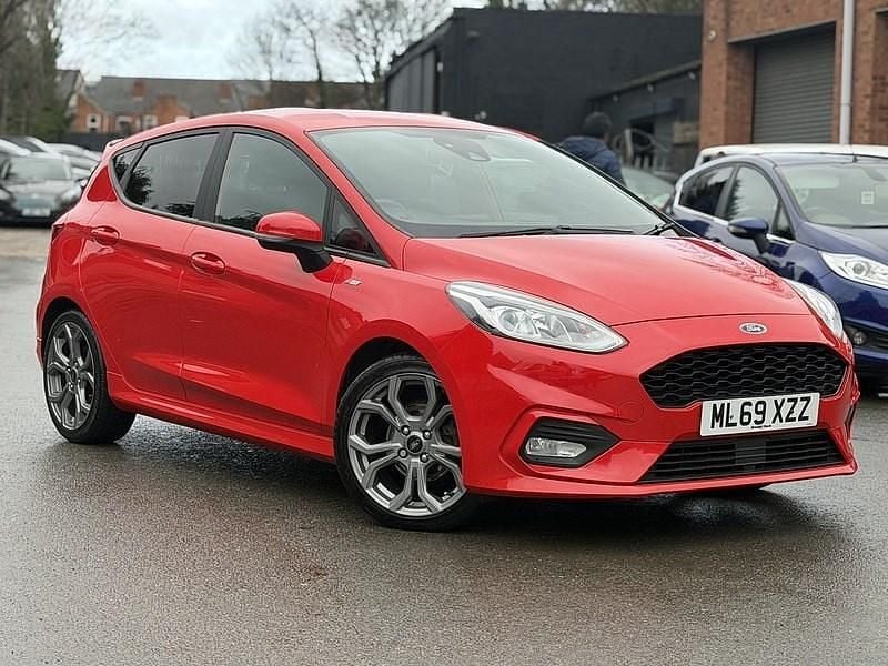 Used Ford Fiesta ST-Line X 100 HP (73 kW) 2019 Red Hatchback
