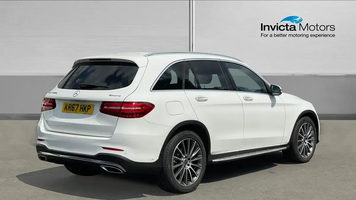 Used Mercedes GLC350 AMG line 258 HP (189 kW) 2017 White SUV