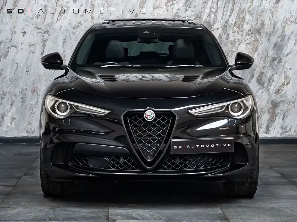 Used Alfa Romeo Stelvio Quadrifoglio 510 HP (375 kW) 2020 Black SUV