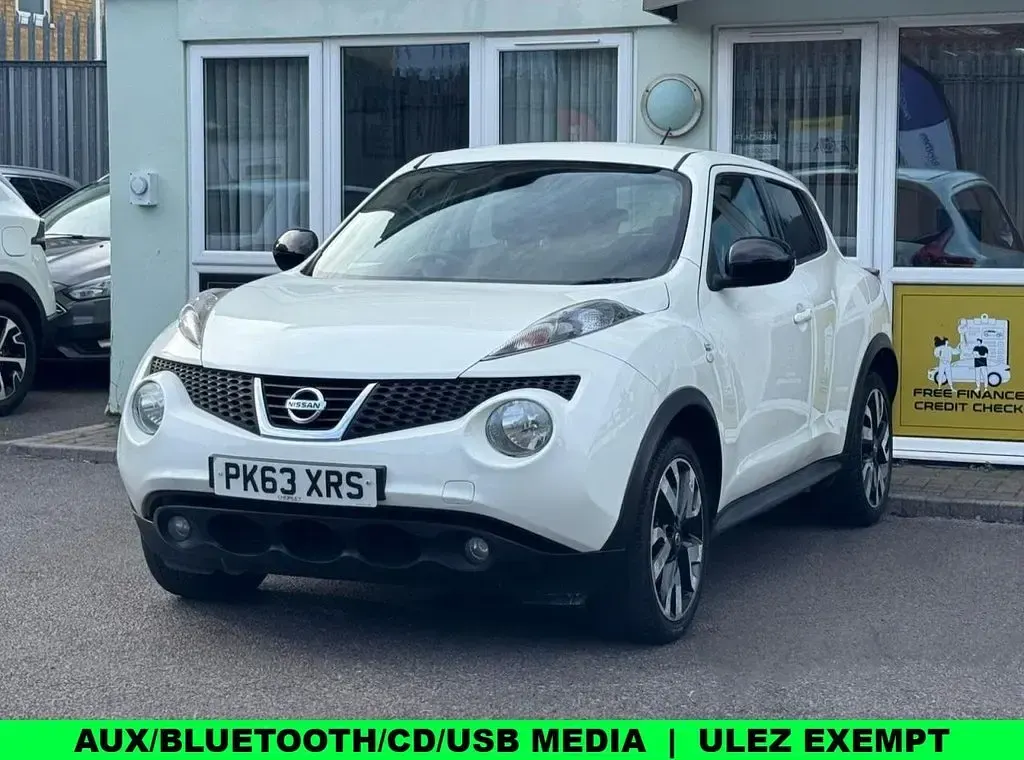 Used Nissan Juke N-TEC 117 HP (86 kW) 2014 White SUV