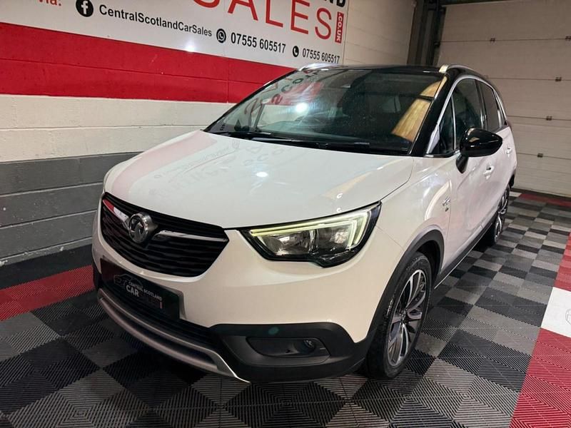 Used Vauxhall Crossland X Elite 81 HP (59 kW) 2018 White SUV