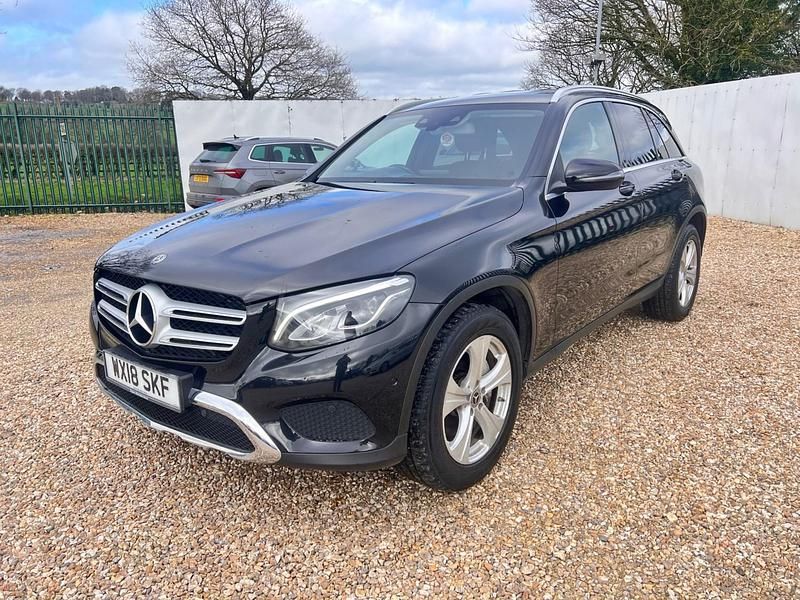 Used Mercedes GLC220 170 HP (125 kW) 2018 Black SUV