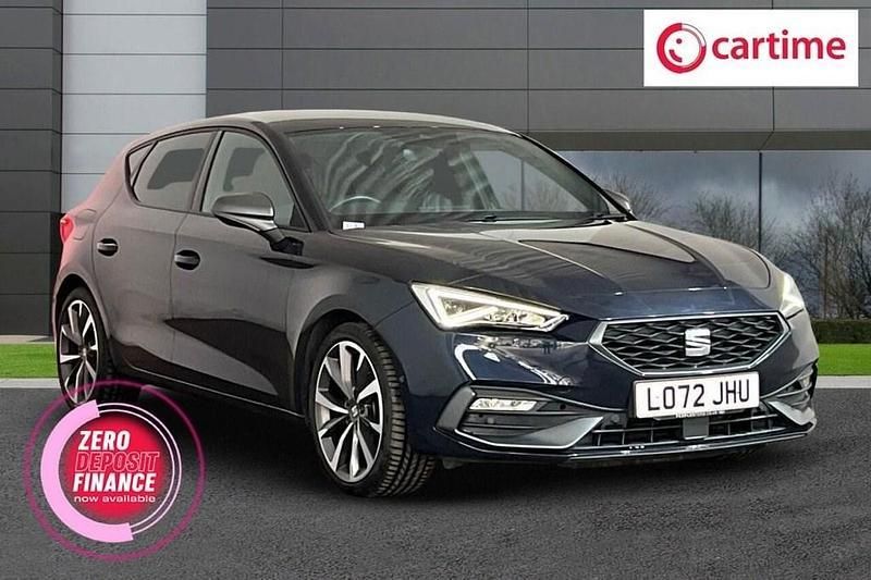 Blue Used 2022 Seat Leon FR Sport Hatchback | £17,750 (Fair price) - Image 1/3