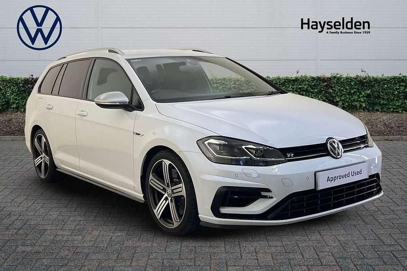 White Used 2019 VW Golf VII R Estate | £24,985 (Good price) - Image 1/4