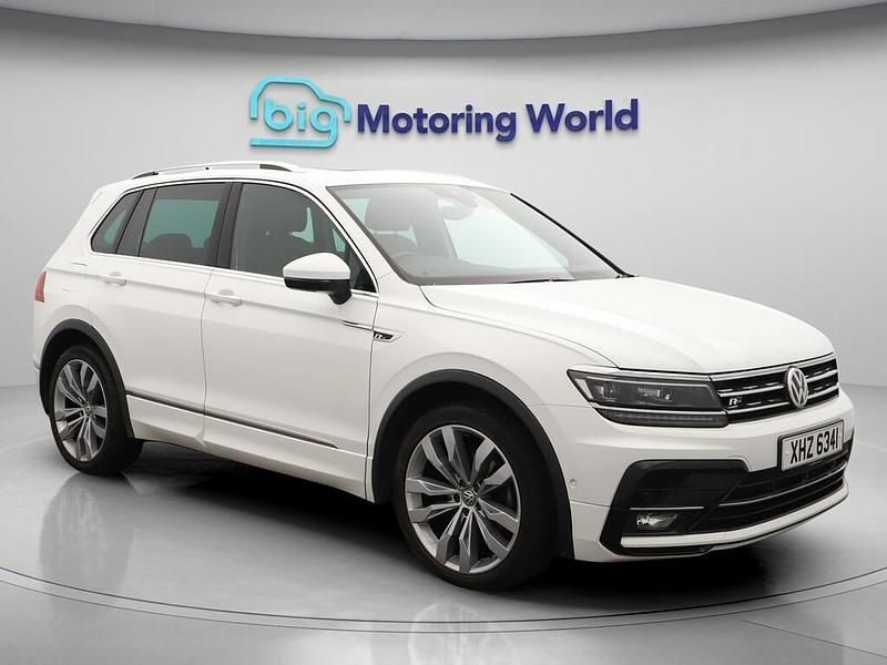 White Used 2020 VW Tiguan SEL SUV | £19,100 (Fair price) - Image 1/4