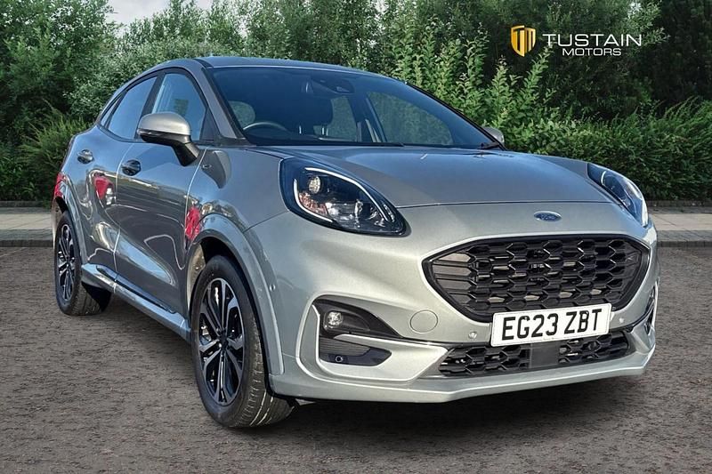 Silver Used 2023 Ford Puma ST-Line Hatchback | £14,799 - Image 1/4