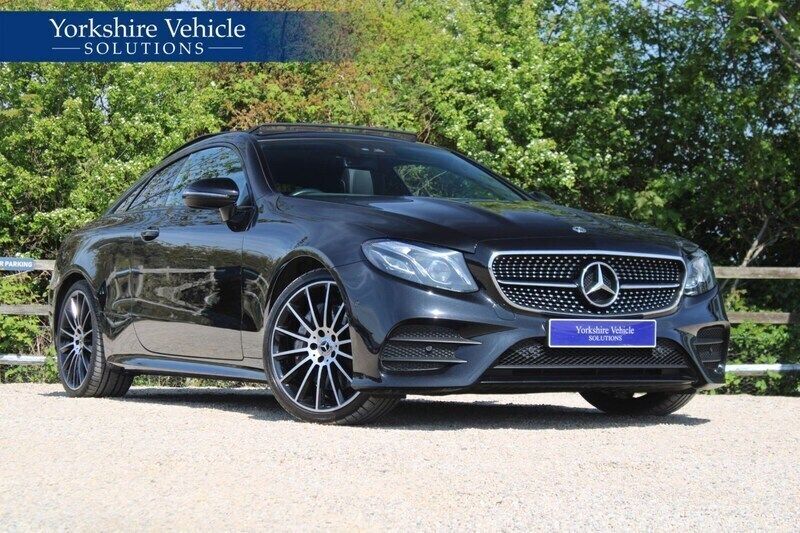 Black Used 2017 Mercedes E400 AMG line Coupe | £23,989 (Fair price) - Image 1/4