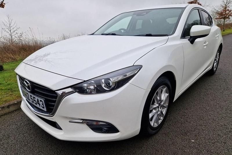 White Used 2017 Mazda 3 Hatchback | £8,495 (Fair price) - Image 1/1