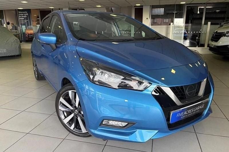 Used Nissan Micra Tekna 2022 Blue Hatchback