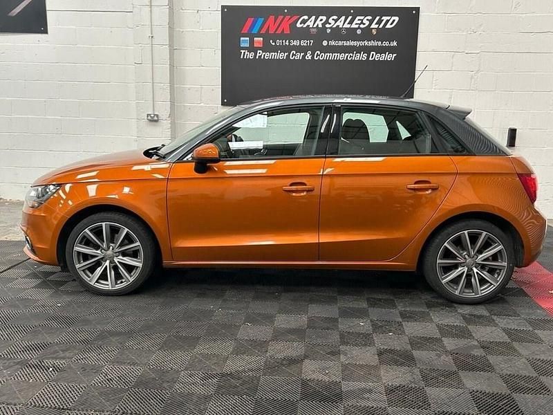 Used Audi A1 Sportback Sport 140 HP (102 kW) 2014 Orange Hatchback