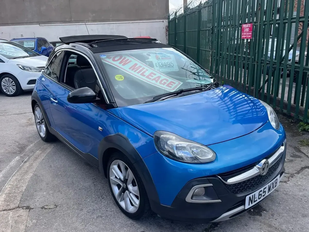 Used Vauxhall Adam Rocks 2015 Blue Hatchback