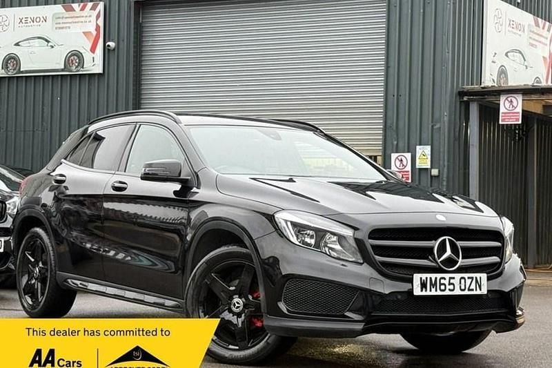 Used Mercedes GLA200 AMG line 136 HP (100 kW) 2015 Black SUV
