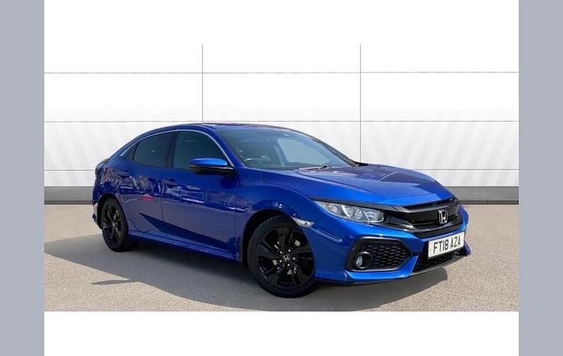 Blue Used 2018 Honda Civic SR Hatchback | £11,490 (Fair price) - Image 1/4