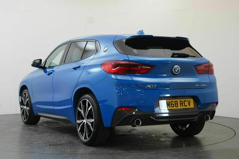 Used BMW X2 M Sport 187 HP (137 kW) 2018 Blue SUV