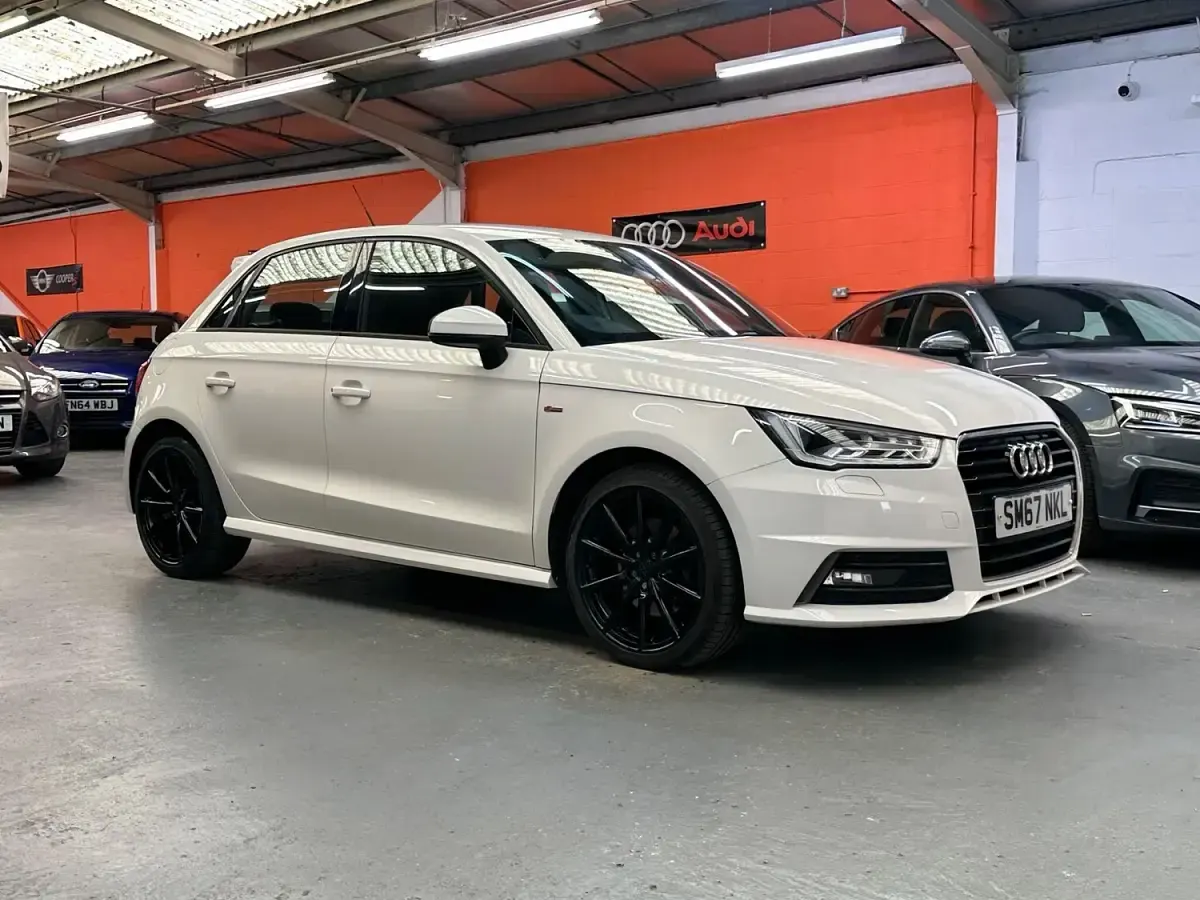 Used Audi A1 S-Line 2018 White Hatchback