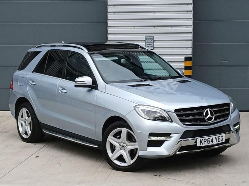 Silver Used 2014 Mercedes ML350 AMG line SUV | £11,795 (Fair price) - Image 1/4