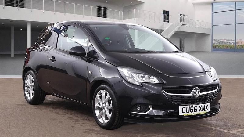 Used Vauxhall Corsa Sportive 95 HP (69 kW) 2016 Black Hatchback