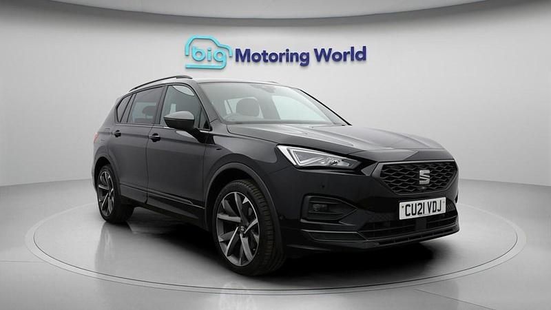 Used Seat Tarraco FR Sport 150 HP (110 kW) 2021 Black SUV