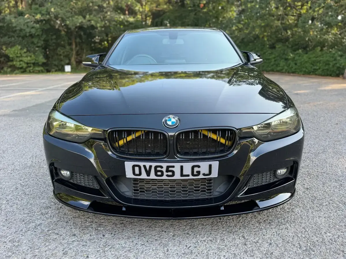 Used BMW 320 M Sport 2015 Black Sedan