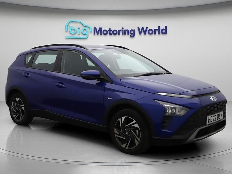 Blue Used 2022 Hyundai Bayon SE SUV | £12,700 (Good price) - Image 1/4