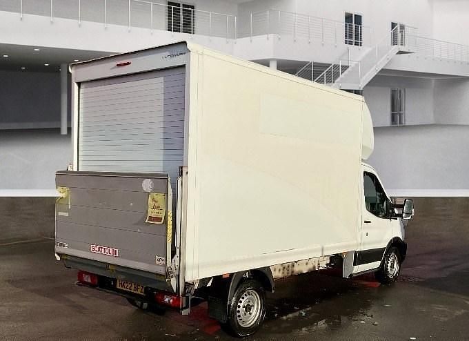 Used Ford Transit 130 HP (95 kW) 2022 White Cabriolet