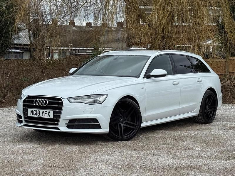 Usado Audi A6 S-Line 190 HP (139 kW) 2018 Branco Carrinha