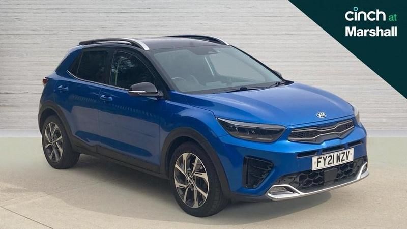 Blue Used 2021 Kia Stonic 4 SUV | £13,351 (Fair price) - Image 1/4