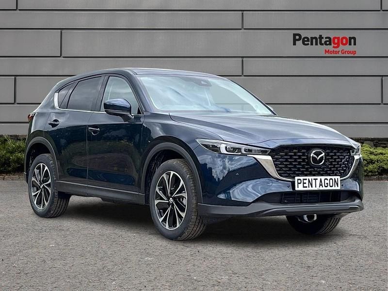Black Used 2025 Mazda CX-5 Exclusive-Line SUV | £28,950 (Expensive) - Image 1/4