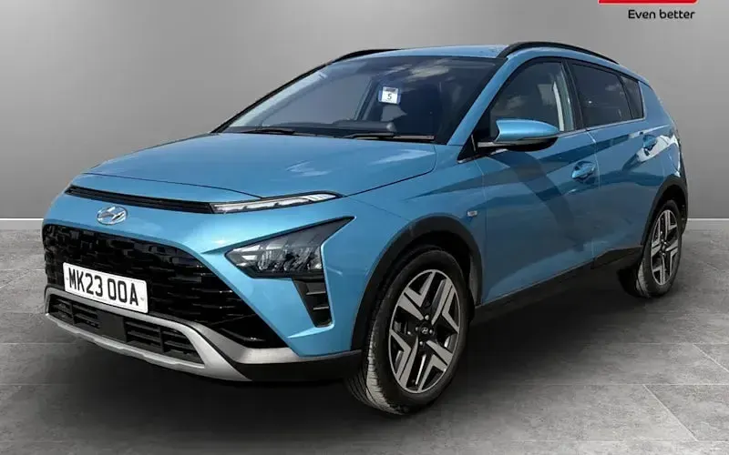 Used Hyundai Bayon Premium 101 HP (74 kW) 2023 Blue SUV