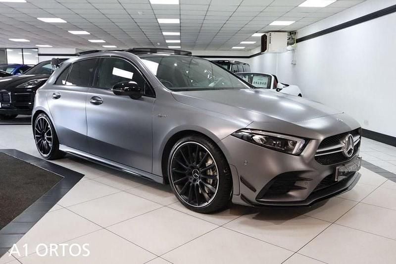 Grey Used 2021 Mercedes A35 AMG Premium Plus Hatchback | £30,849 (Fair price) - Image 1/4
