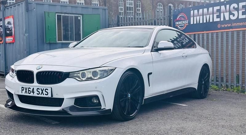 Used BMW 420 M Sport 2014 White Coupe