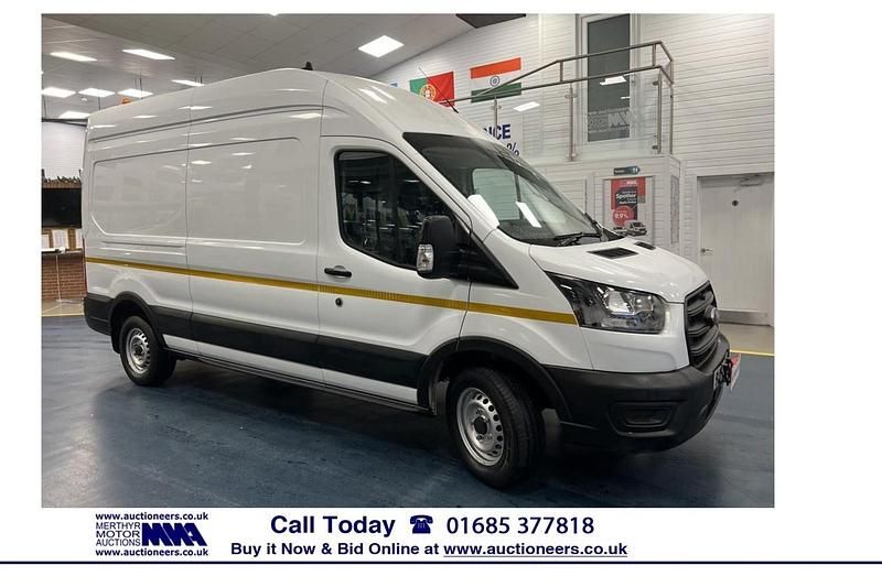 Used Ford Transit 130 HP (95 kW) 2022 White Van
