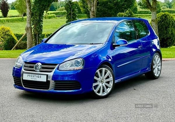Blue Used 2008 VW Golf VI R Hatchback | £13,995 - Image 1/4