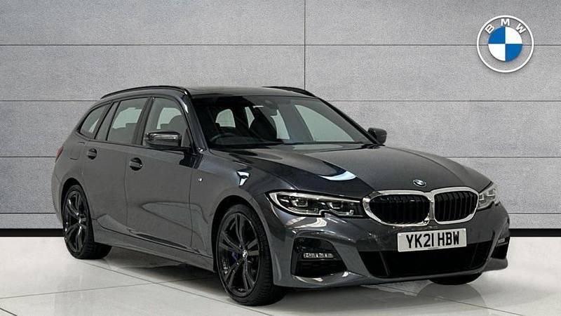 Grey Used 2021 BMW 330 M Sport Estate | £31,500 (Fair price) - Image 1/4