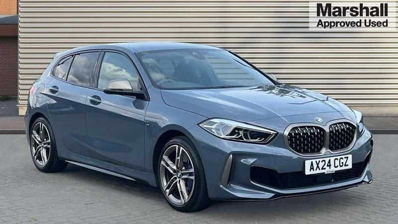 Grey Used 2024 BMW M135 Comfort Edition Hatchback | £31,647 (Fair price) - Image 1/4