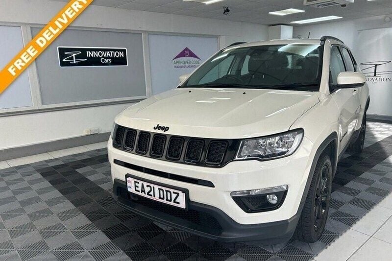 White Used 2021 Jeep Compass Night Eagle SUV | £14,995 (Fair price) - Image 1/1
