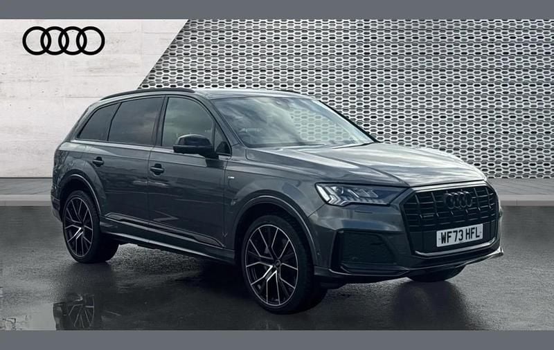 Grey Used 2024 Audi Q7 S-Line SUV | £49,507 (A bit pricey) - Image 1/4