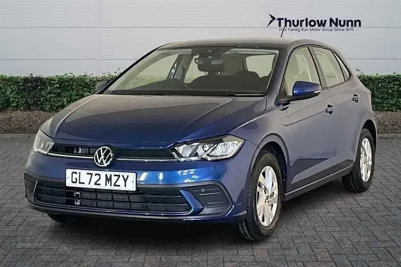Begagnad VW Polo S 95 HK (69 kW) 2022 Blå Halvkombi