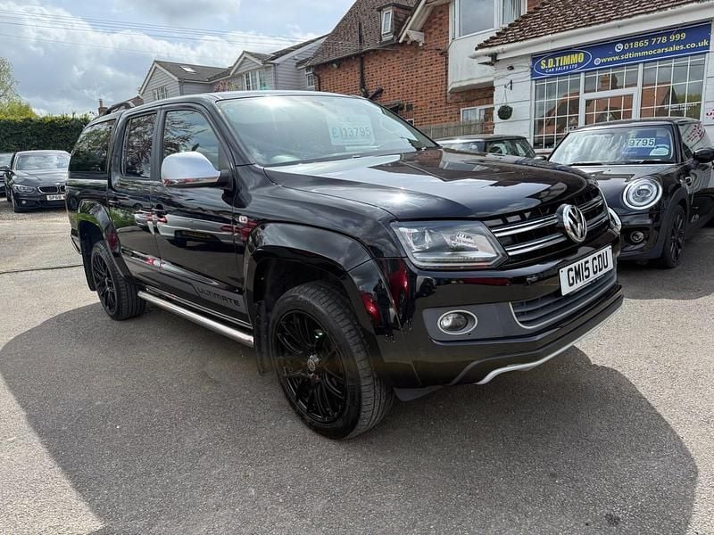 Used VW Amarok Ultimate 180 HP (132 kW) 2015 Black Pickup