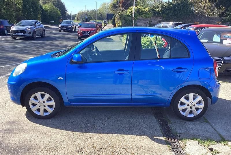 Used Nissan Micra Acenta 2011 Blue Hatchback