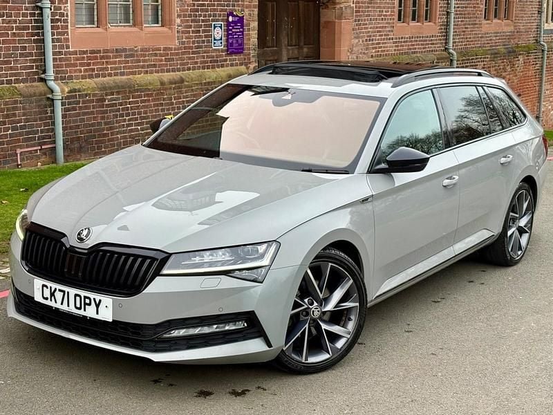 Used Skoda Superb SportlinePlus 2021 Grey Estate