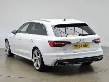 Used Audi A4 S-Line 204 HP (150 kW) 2024 White Estate