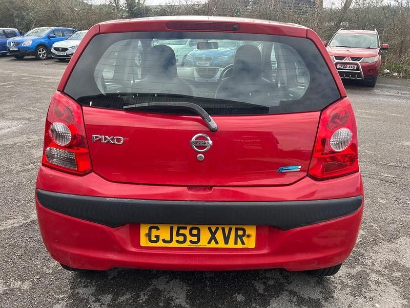 Used Nissan Pixo Visia 2009 Red Hatchback