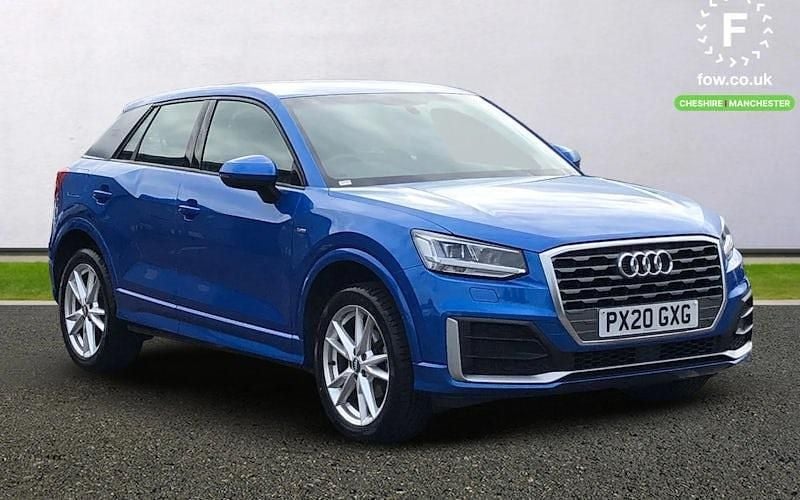 Blue Used 2020 Audi Q2 S-Line SUV | £17,399 (Super price) - Image 1/4