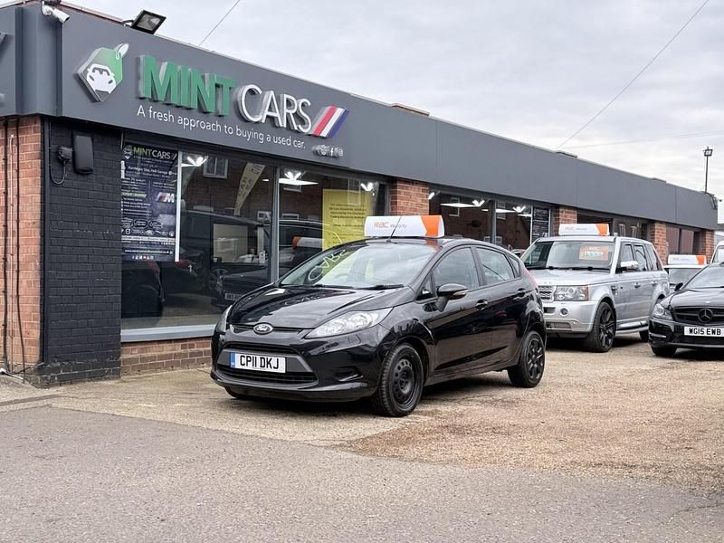Used Ford Fiesta 82 HP (60 kW) 2011 Black Hatchback
