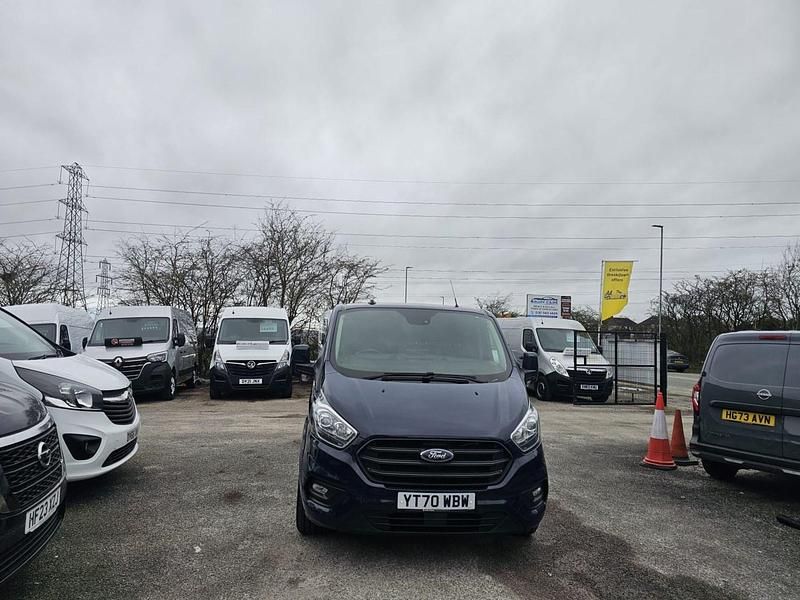 Begagnad Ford Transit Custom Trend 130 HK (95 kW) 2020 Blå Van
