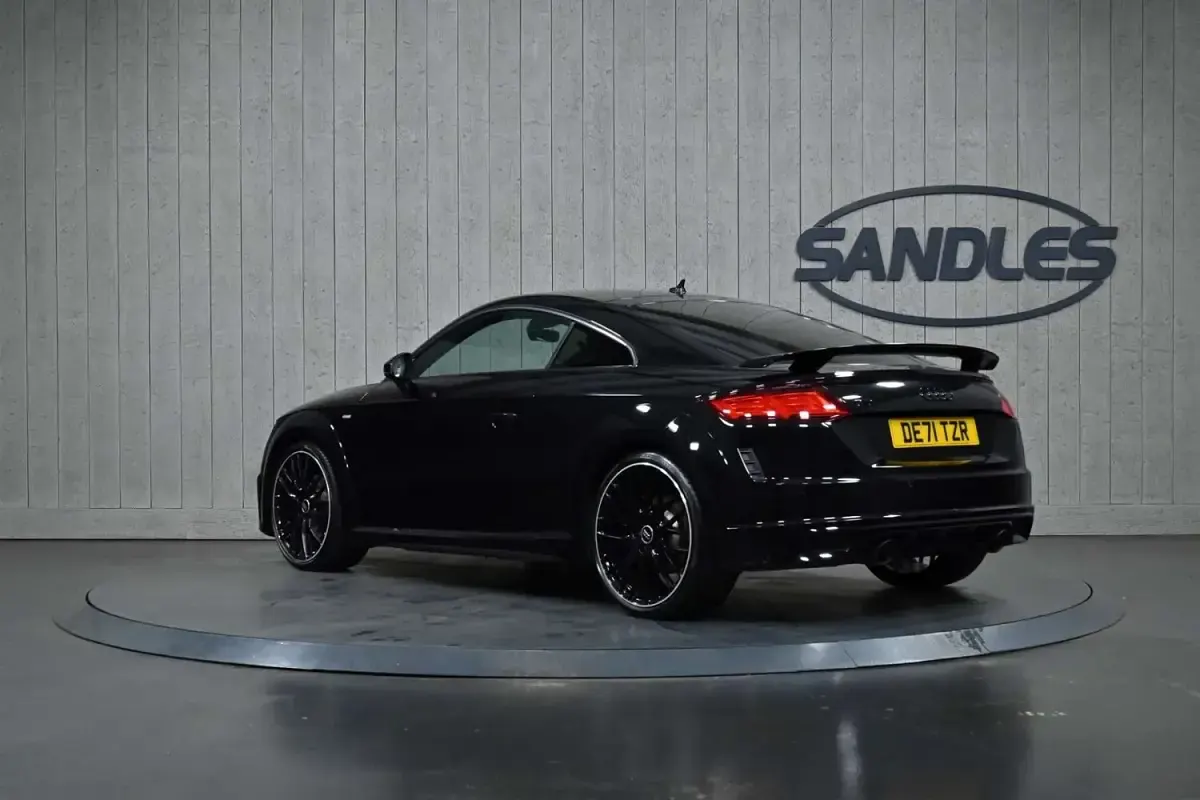 Used Audi TT Black Edition 245 HP (180 kW) 2021 Black Coupe