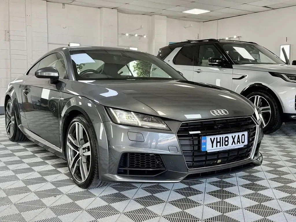 Used Audi TT S-Line 180 HP (132 kW) 2018 Grey Coupe