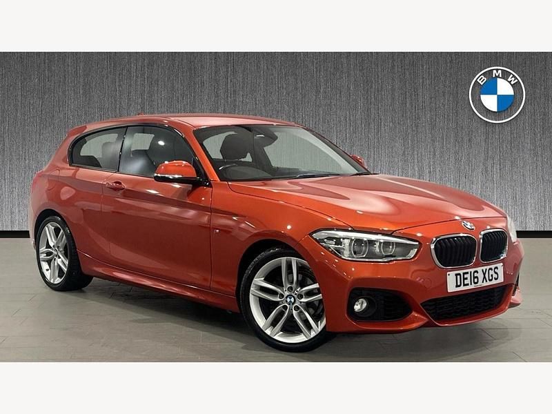Used BMW 118 M Sport 134 HP (98 kW) 2016 Orange Hatchback